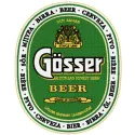 Gosser Beer logo embroidery design showcasing a vibrant stitched pattern for drink-themed projects.
