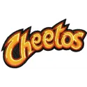 Cheetos chips logo embroidery design showcasing vibrant colors for stitching on apparel and accessories.