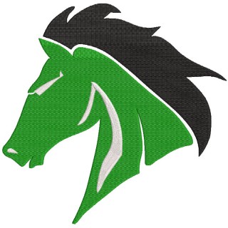 West Stanly High School logo embroidery design - Embroidery Design