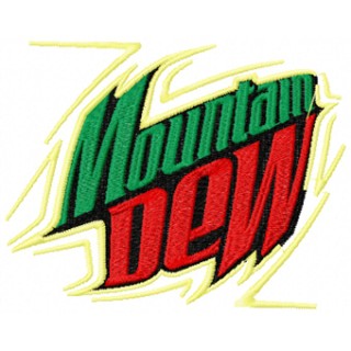 Mountain Dew embroidery design - Embroidery Design