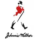 Johnnie Walker logo embroidery design preview showcasing intricate stitching patterns for beverage-themed projects.