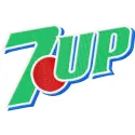 Embroidery design featuring the iconic 7up logo, perfect for creating unique drink-themed projects.