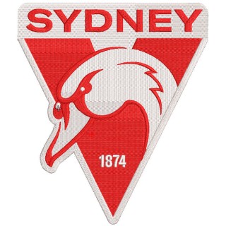 Sydney Swans Logo embroidery design - Embroidery Design