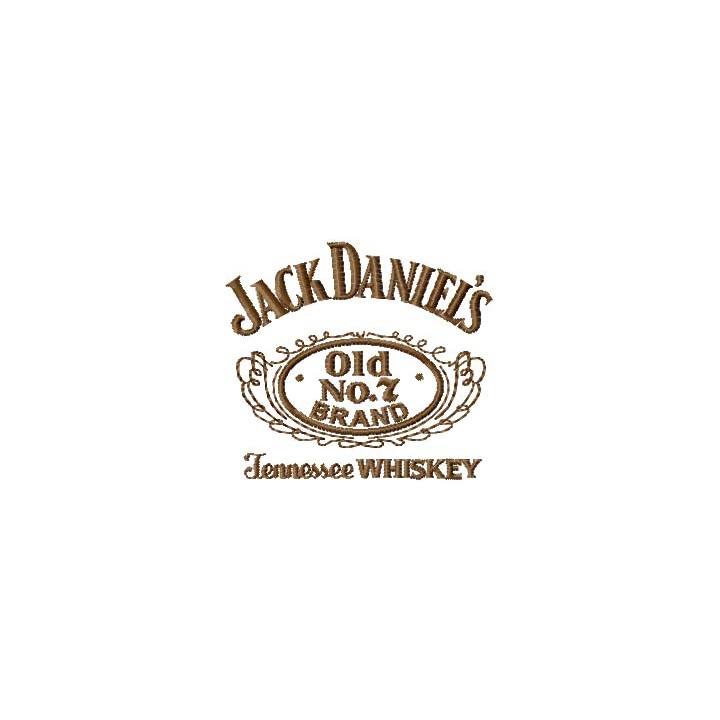 Jack Daniel*s logo embroidery design - Embroidery Design