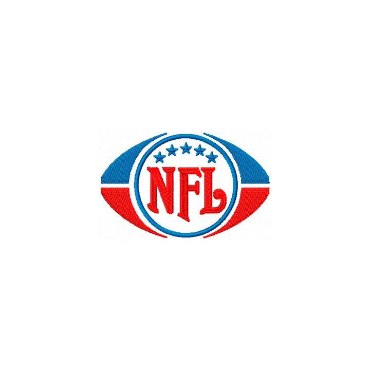 National Football League alternative logo embroidery design - Embroidery Design