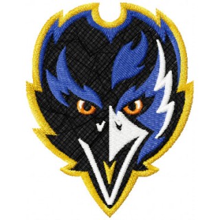 Baltimore Ravens Logo embroidery design - Embroidery Design