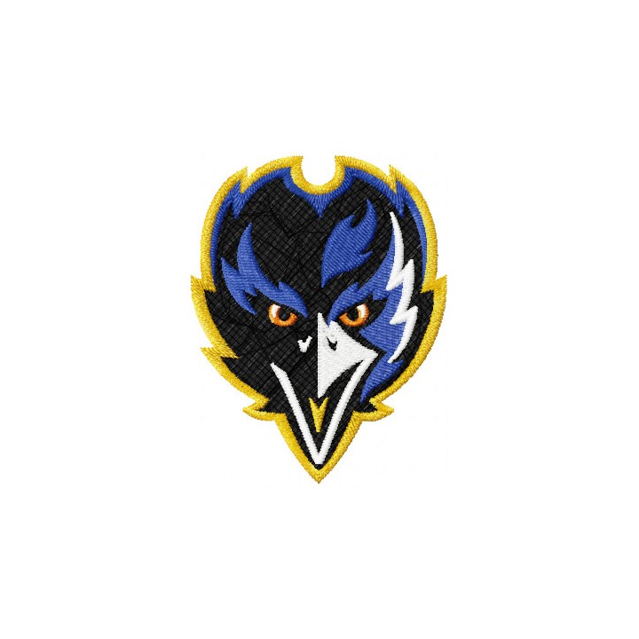 Baltimore Ravens Logo embroidery design - Embroidery Design