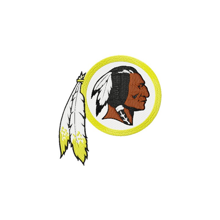 Washington Redskins logo embroidery design - Embroidery Design