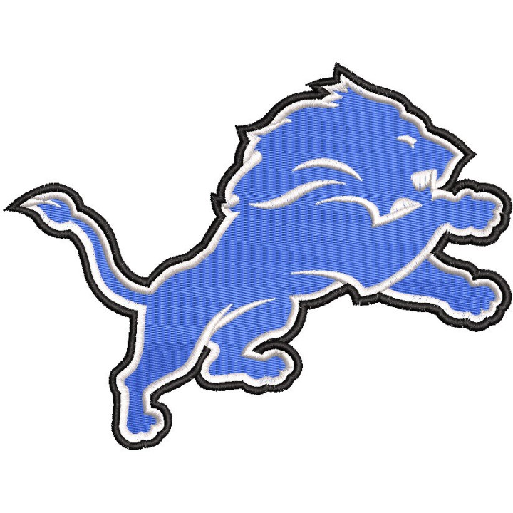Detroit Lions Logo embroidery design - Embroidery Design