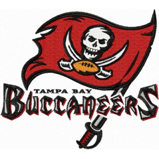 Buccaneers logo embroidery design - Embroidery Design