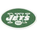 New York Jets logo embroidery design featuring the iconic team emblem for stitching on apparel and accessories.