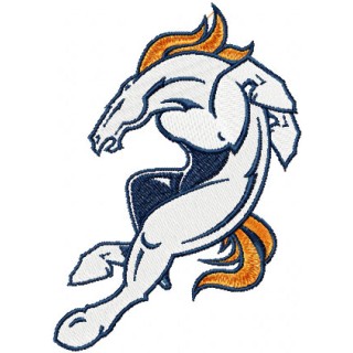 Denver Broncos New logo embroidery design - Embroidery Design