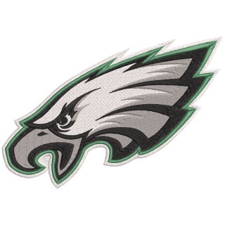Philadelphia Eagles logo 1 embroidery design - Embroidery Design