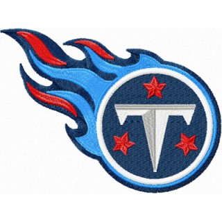 Tennessee Titans logo 1 embroidery design - Embroidery Design