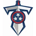 Tennessee Titans alternate logo embroidery design, ideal for stitching on caps, hoodies, and sports apparel.