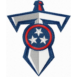 Tennessee Titans Alternate Logo embroidery design - Embroidery Design