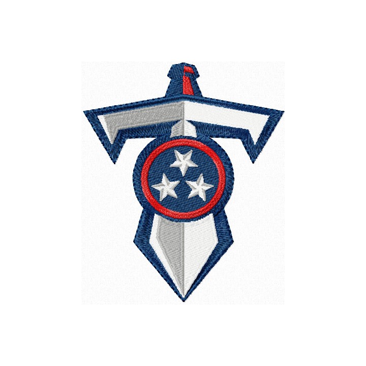 Tennessee Titans Alternate Logo embroidery design - Embroidery Design