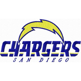 San Diego Chargers embroidery design - Embroidery Design