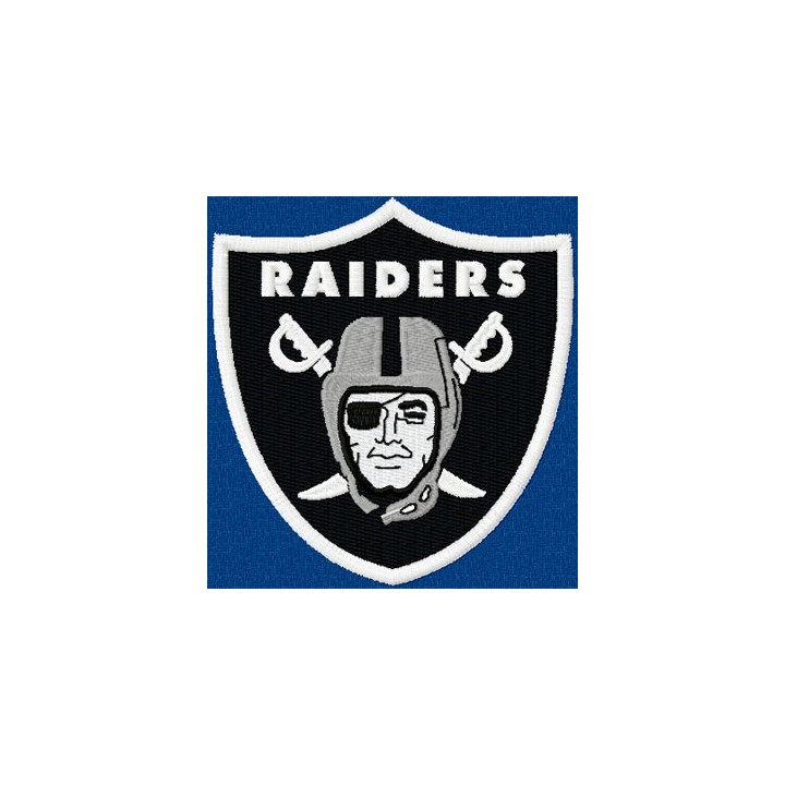 Oakland Raiders logo embroidery design - Embroidery Design
