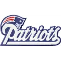 New England Patriots logo embroidery design for American football enthusiasts, showcasing a detailed stitched motif.