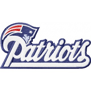 New England Patriots logo embroidery design - Embroidery Design