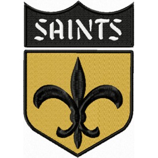New Orleans Saints embroidery design - Embroidery Design