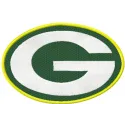 Embroidery design featuring the Green Bay Packers logo, ideal for stitching on apparel and accessories.