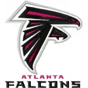 Atlanta Falcons Logo embroidery design showcasing the iconic team emblem for passionate fans.