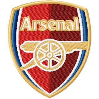 Arsenal Football Club logo embroidery design - Embroidery Design