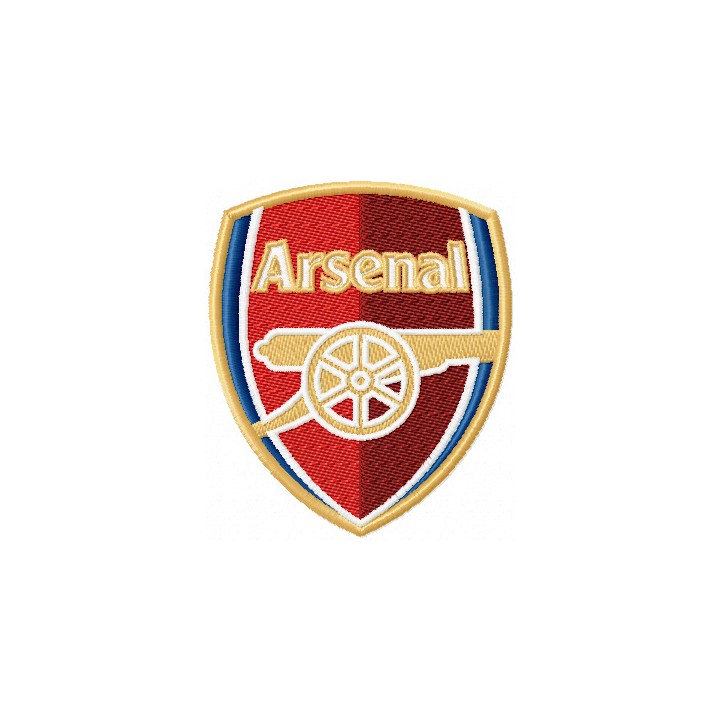 Arsenal Football Club logo embroidery design - Embroidery Design