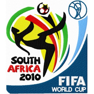 2010 FIFA World Cup South Africa logo embroidery design - Embroidery Design