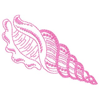 Sea Shell  embroidery design - Embroidery Design