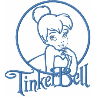 Tinkerbell 26 embroidery design - Embroidery Design