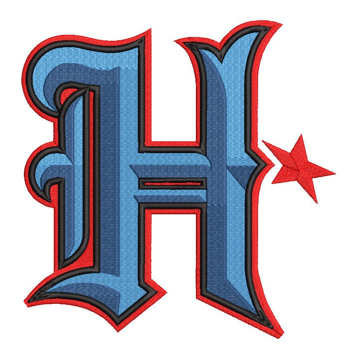 Houston Texans Alternate logo 2024 embroidery design - Embroidery Design