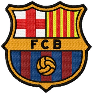 FC Barcelona logo embroidery design - Embroidery Design