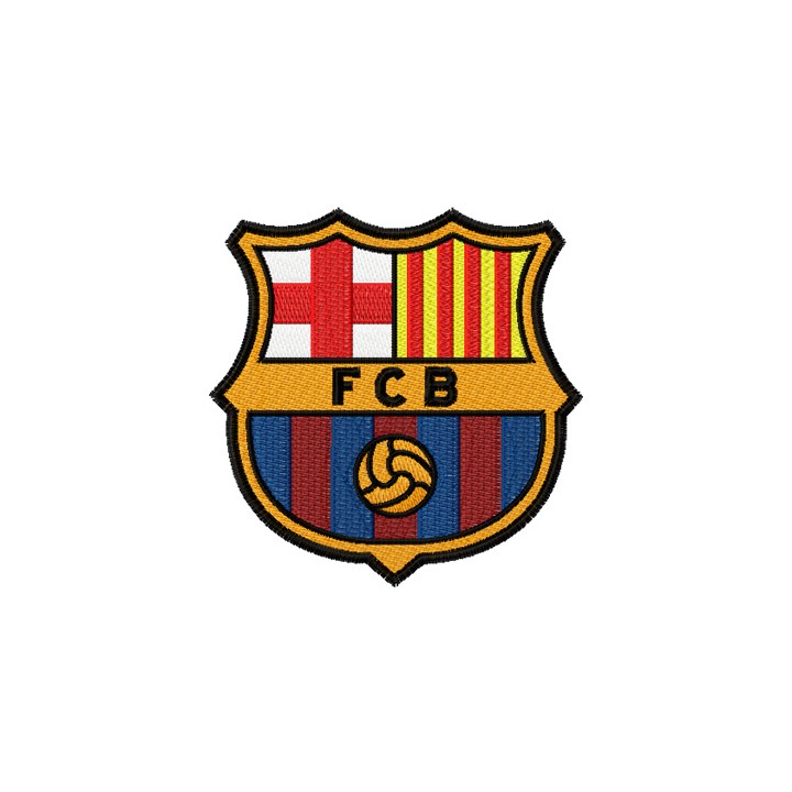 FC Barcelona logo embroidery design - Embroidery Design