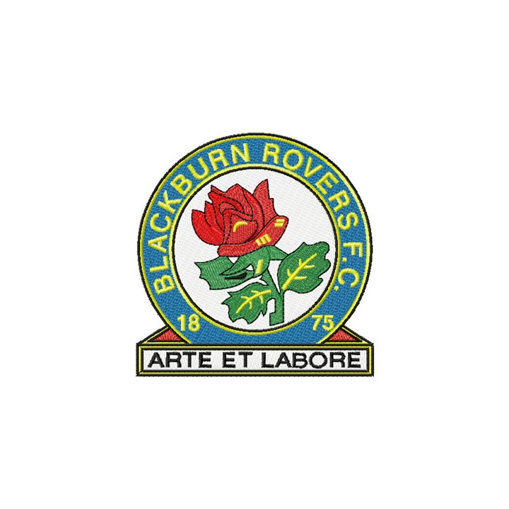 Blackburn Rovers logo embroidery design - Embroidery Design