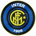 Inter Football Club embroidery design showcasing a stitched motif perfect for sports apparel and accessories.