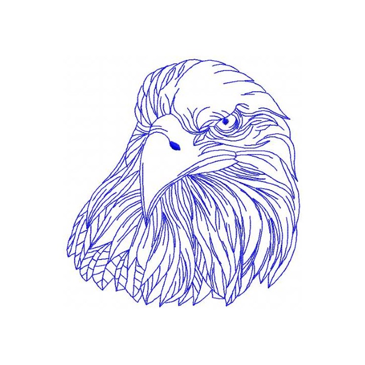 Eagle 10 embroidery design - Embroidery Design