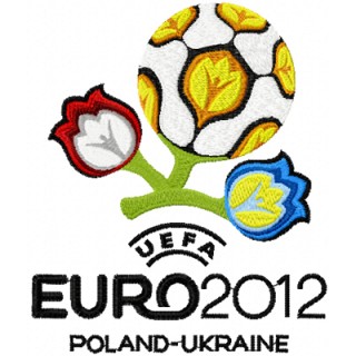 EURO 2012 logo embroidery design - Embroidery Design