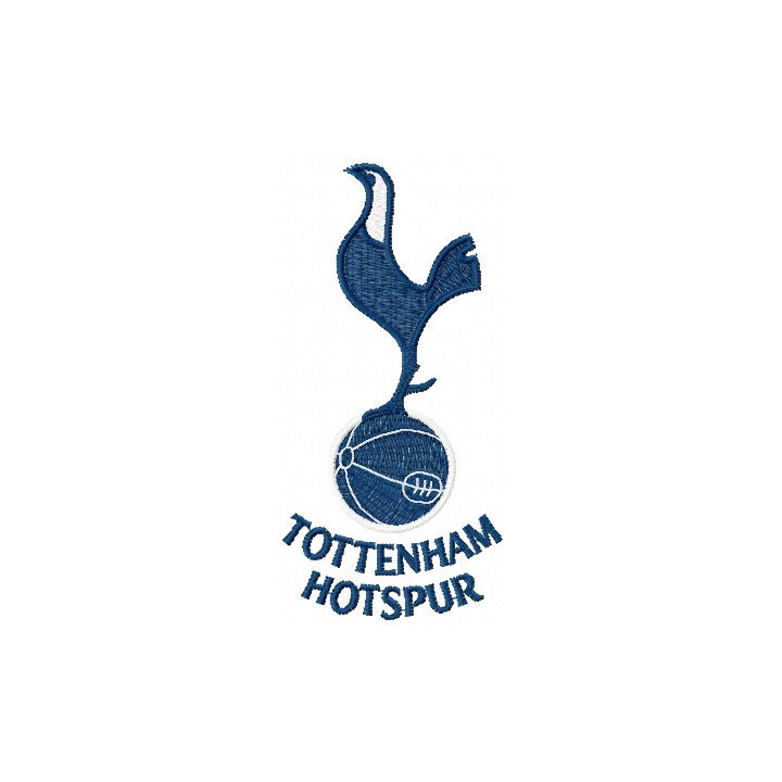 Tottenham Hotspur Club logo embroidery design - Embroidery Design