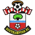 Southampton Football Club logo embroidery design showcasing detailed stitching patterns for sports enthusiasts.