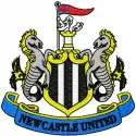 Newcastle United Football Club logo embroidery design showcasing intricate stitching patterns for sports enthusiasts.