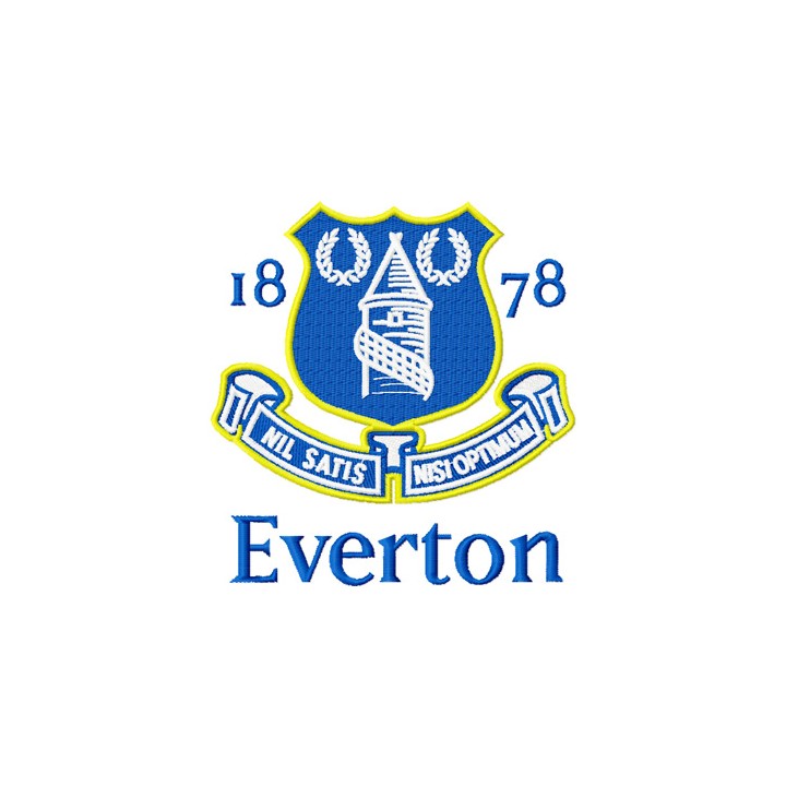 Everton Football Club embroidery design - Embroidery Design