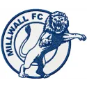Embroidered design of Millwall Football Club logo, showcasing intricate stitching patterns for football enthusiasts.