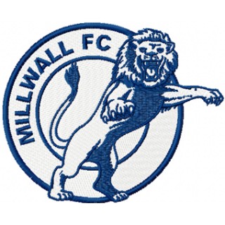 Millwall Football Club logo embroidery design - Embroidery Design