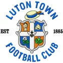 Luton Town F.C. badge embroidery design featuring intricate details, ideal for football-themed projects.