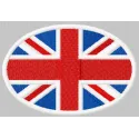 British logo embroidery design featuring iconic symbols from England, perfect for stitching on apparel and accessories.