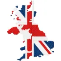 Preview of the Uk Flag Map Design embroidery design, showcasing intricate details for stitching on various fabrics.