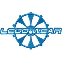 Lego Wear 1 embroidery design showcased on a colorful t-shirt, featuring playful stitched motifs for kids' fashion.